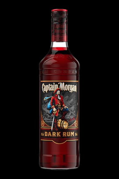 Captain Morgan Black Dark Rum 1 L