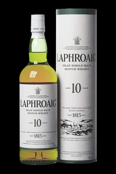 Laphroaig 10 Year Old Single Malt Scotch Whisky 1 L
