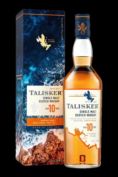 Talisker 10 Year Old Single Malt Scotch Whisky 750 ml